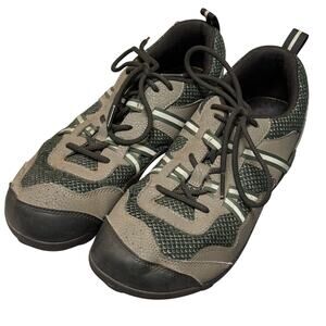 XERO TerraFlex Gray Green Lightweight Trail Running Hiking Shoe Mens 9